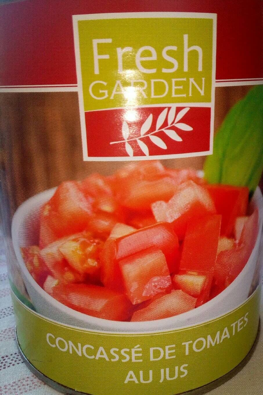 Fresh Garden Concassé de tomates au jus packshot