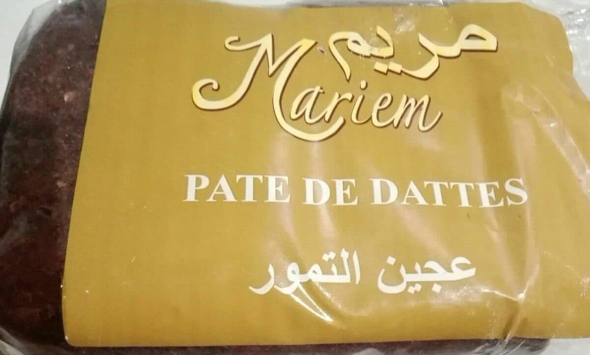 Open Food Facts PATE DE DATTES packshot