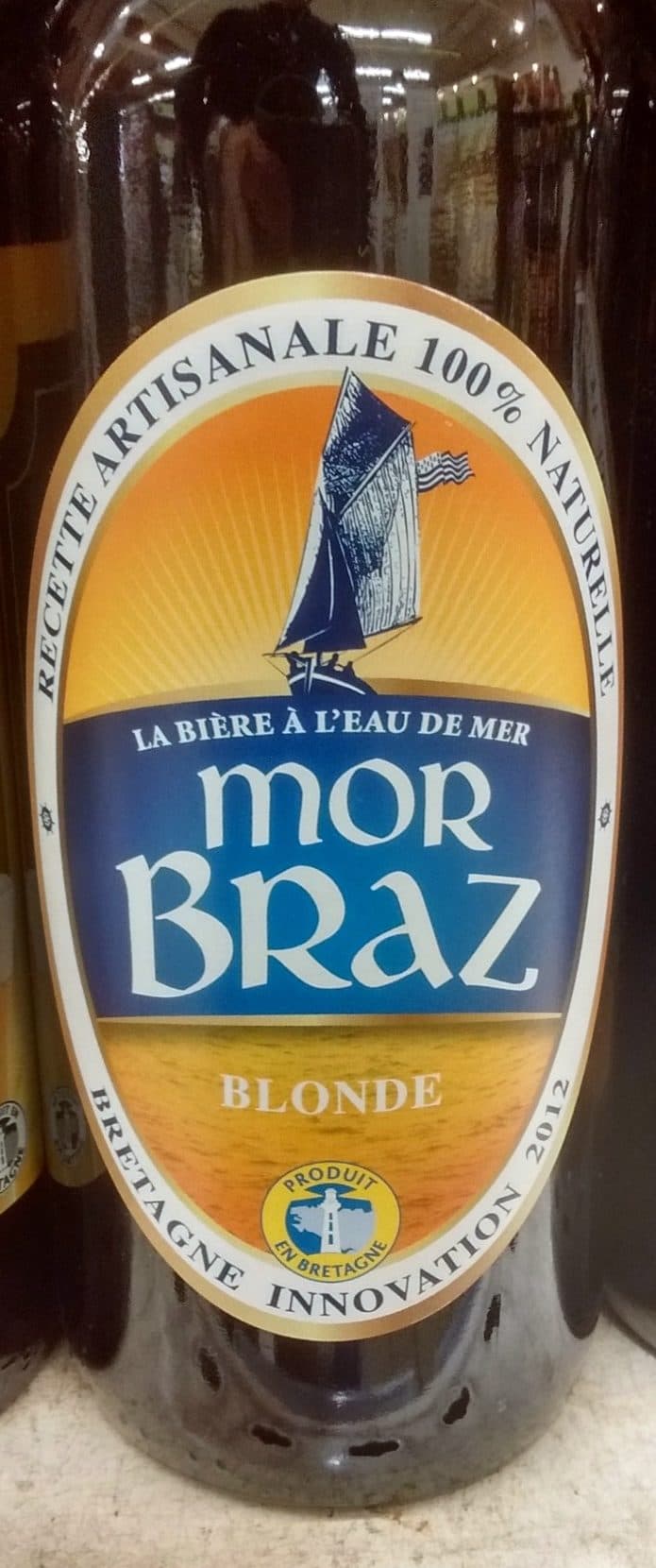 Brasserie Mor Braz Mor Braz Blonde (4.5%) Brasserie Mor Braz 75 CL packshot
