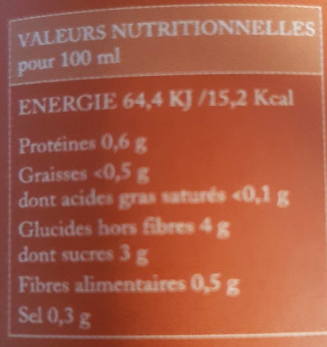 Open Food Facts Jus de tomate packshot