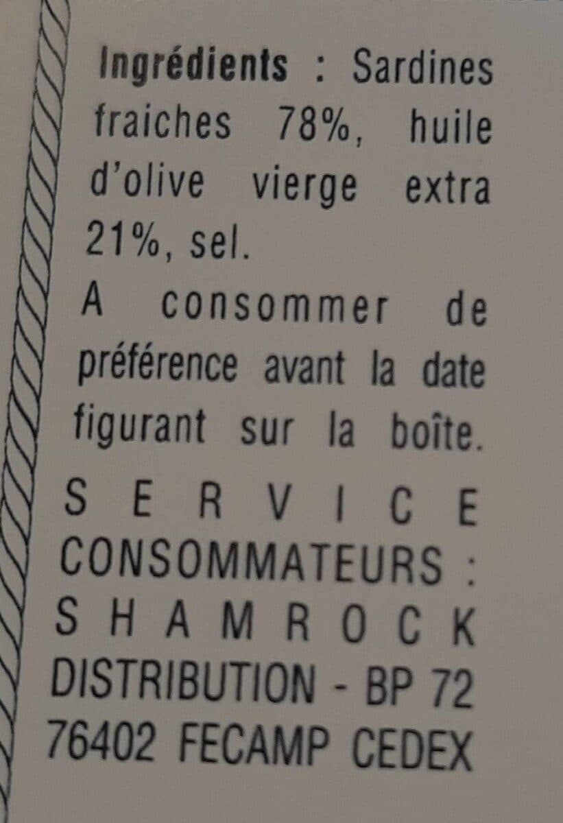 Pêcheurs d'Islande Sardines millésimées à l'huile d'olive packshot