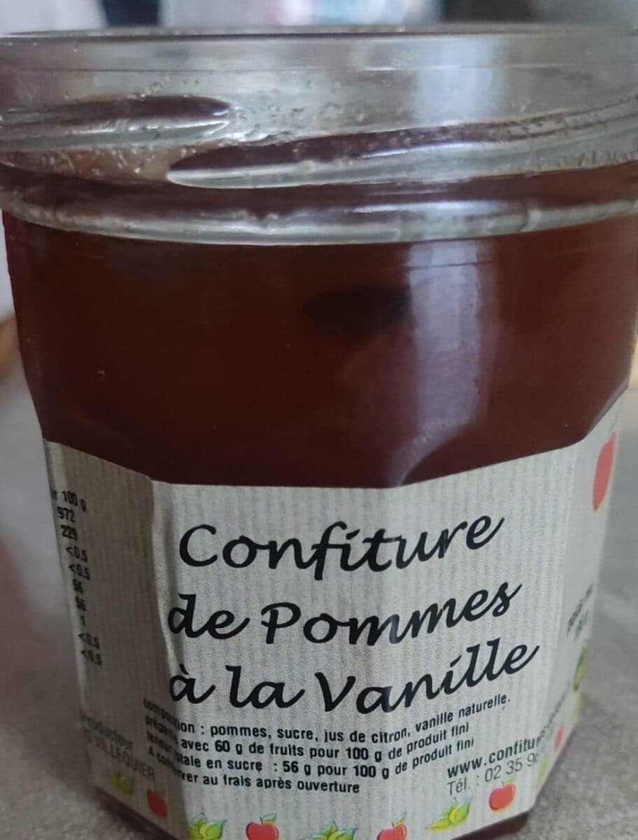Open Food Facts Confiture de pommes à la vanille packshot