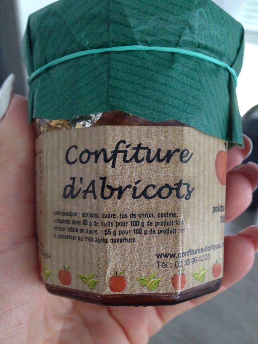 Open Food Facts Confiture d'abricots packshot