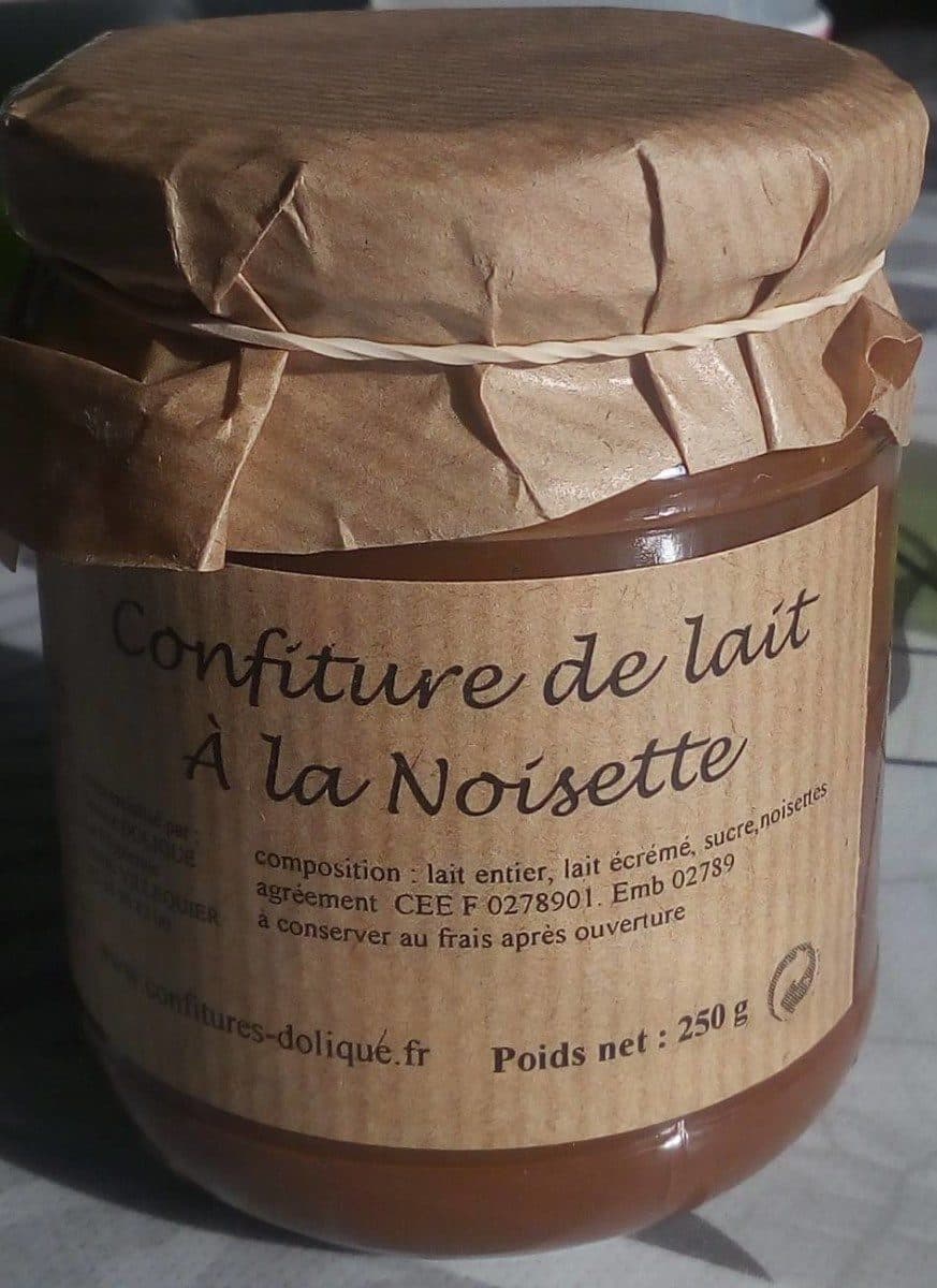 Open Food Facts Confiture de lait à la noisette packshot