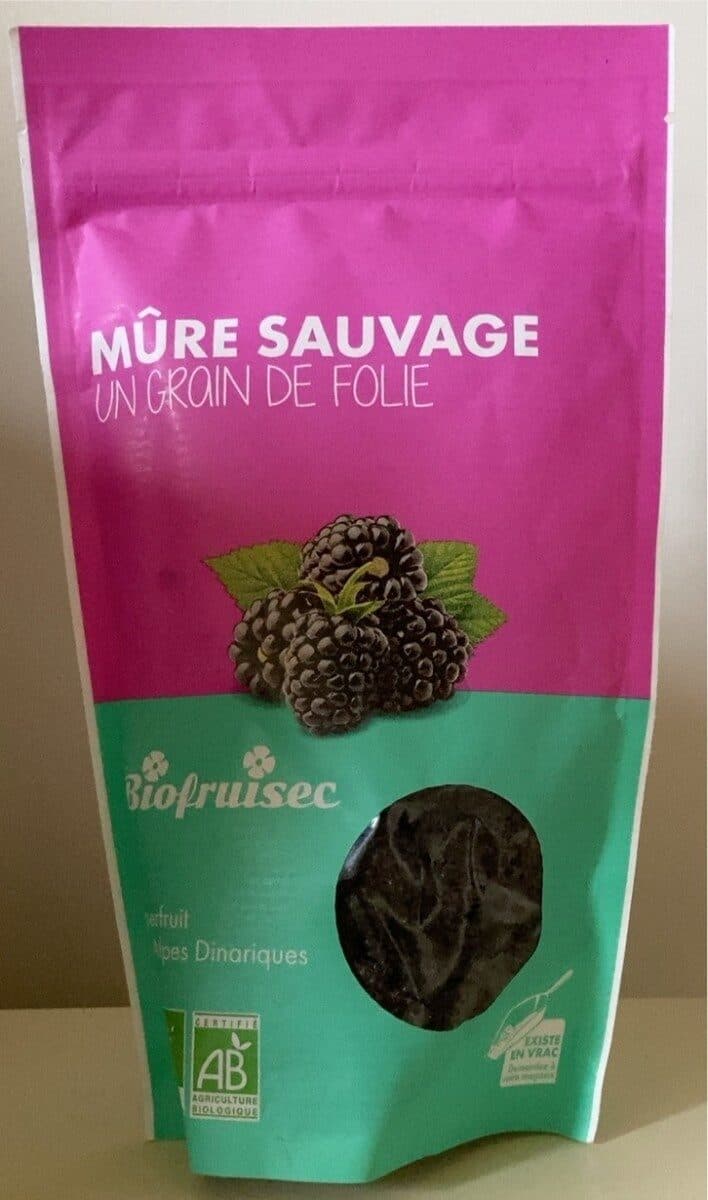 Biofruisec Mûres sauvage packshot
