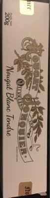 Nougat Jonquier Nougat Blanc Tendre packshot