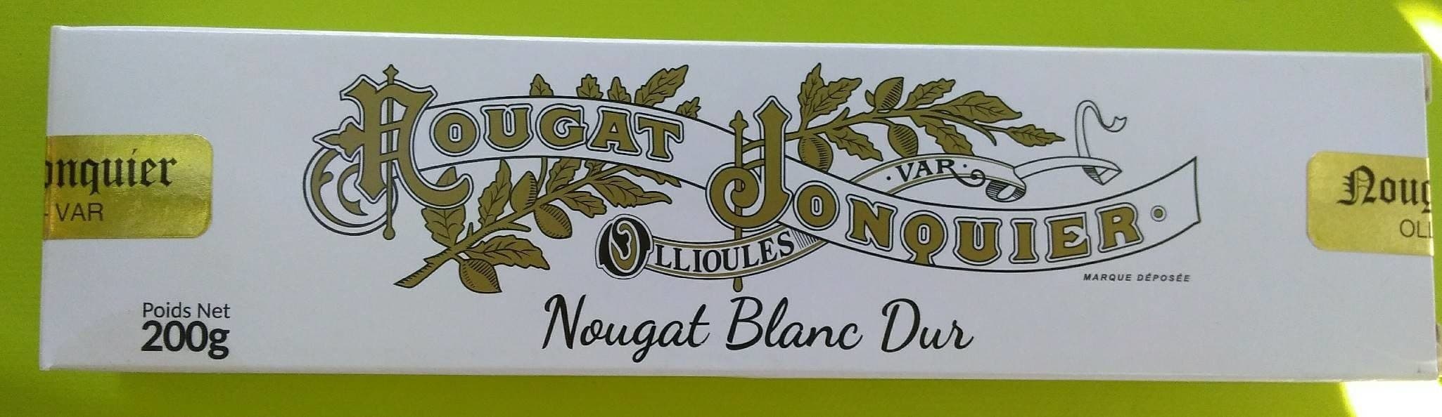 Open Food Facts Nougat blanc dur packshot