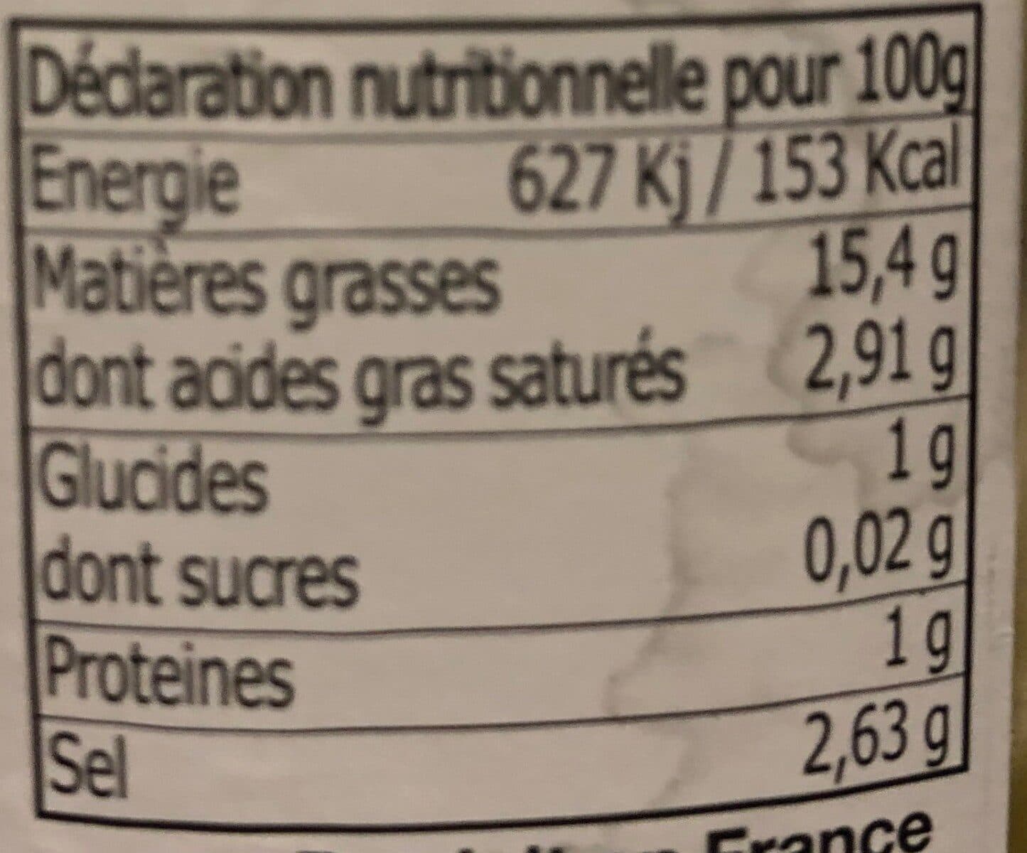 Saveurs & Tradition du Midi Olives vertes denoyautées packshot