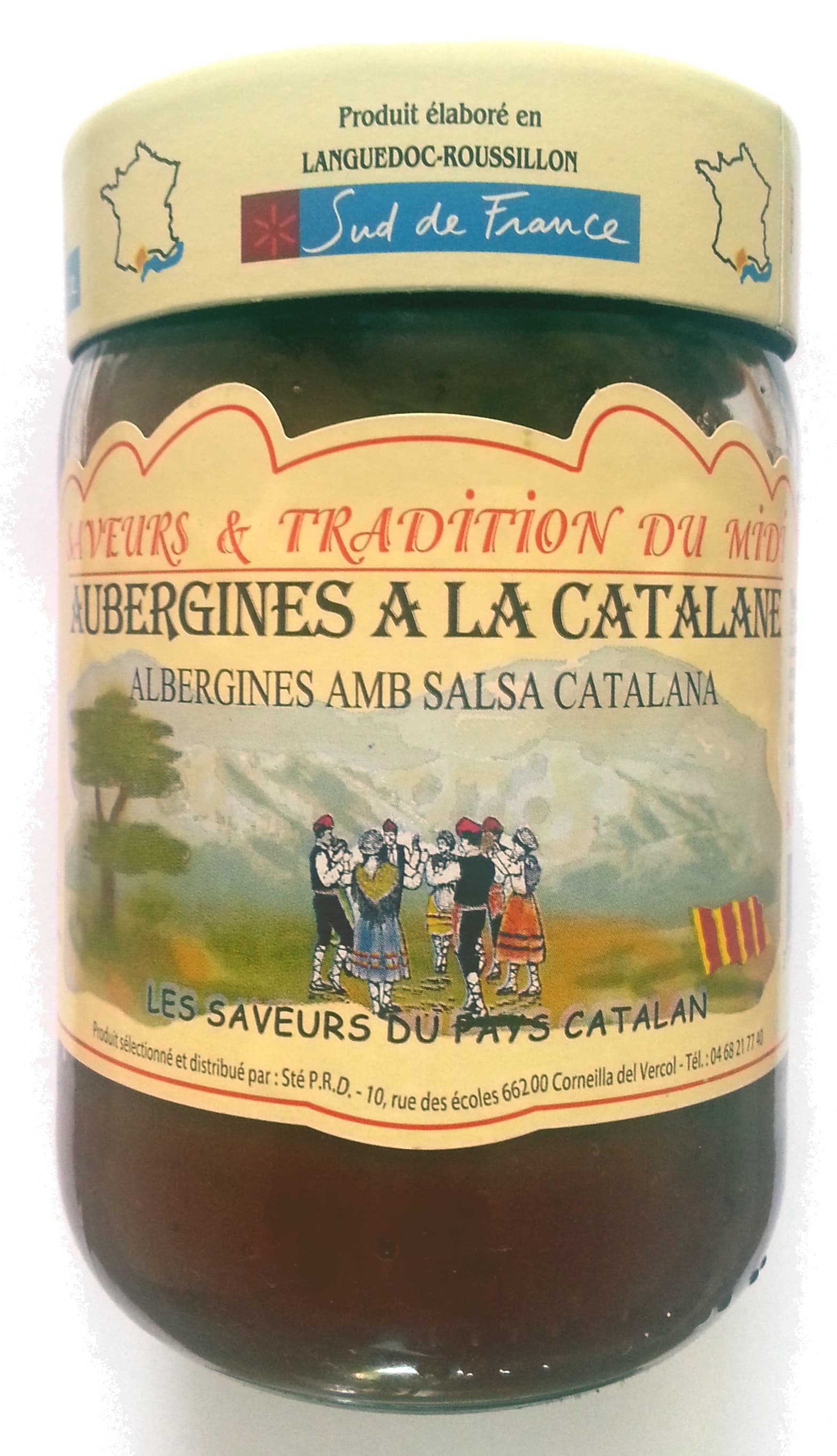 Saveurs & tradition du midi Aubergines à la catalane packshot