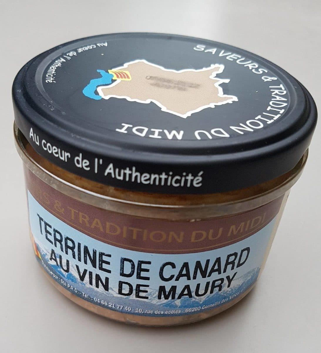 Saveurs & Traditions du Midi Terrine de canard au vin de Maury packshot