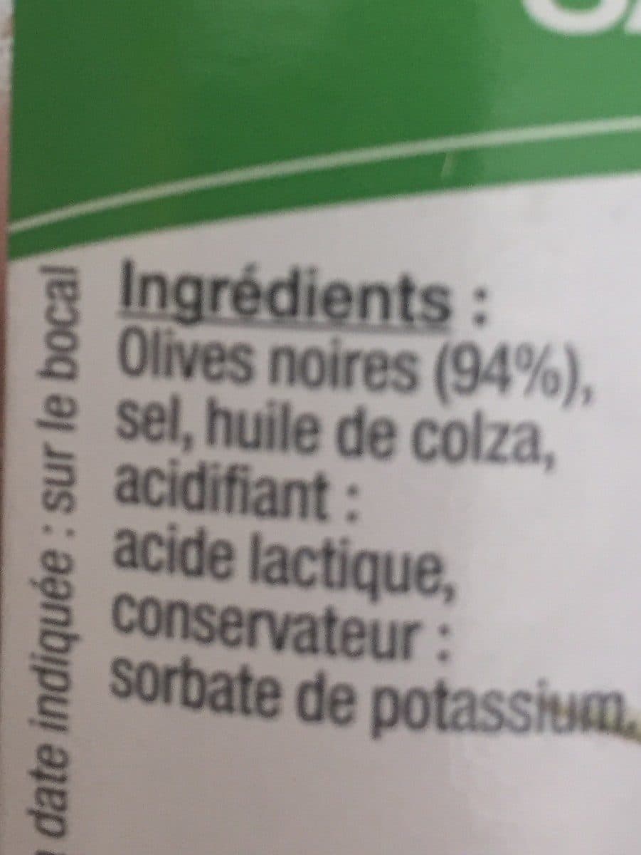 Saveurs & Tradition du Midi Olives noires a la grecque packshot