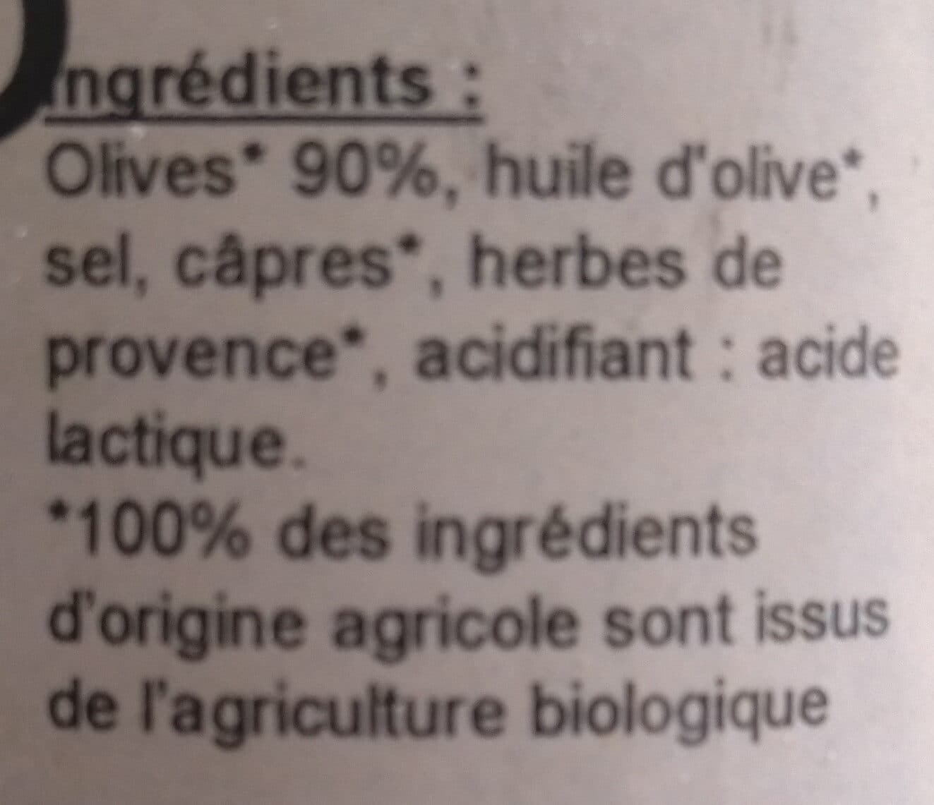 Saveurs & Tradition du Midi Tapenade Noire BIO packshot