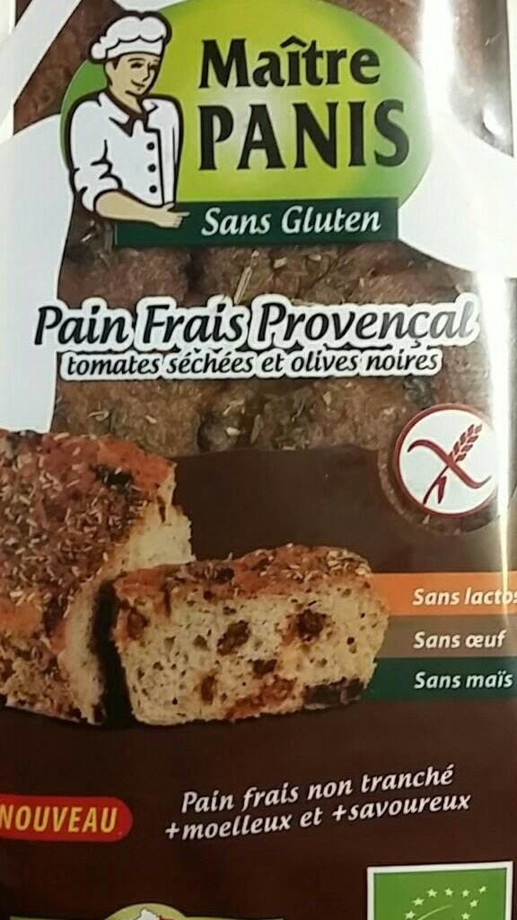 Open Food Facts Pain frais provençal tomates séchées et olives noire packshot