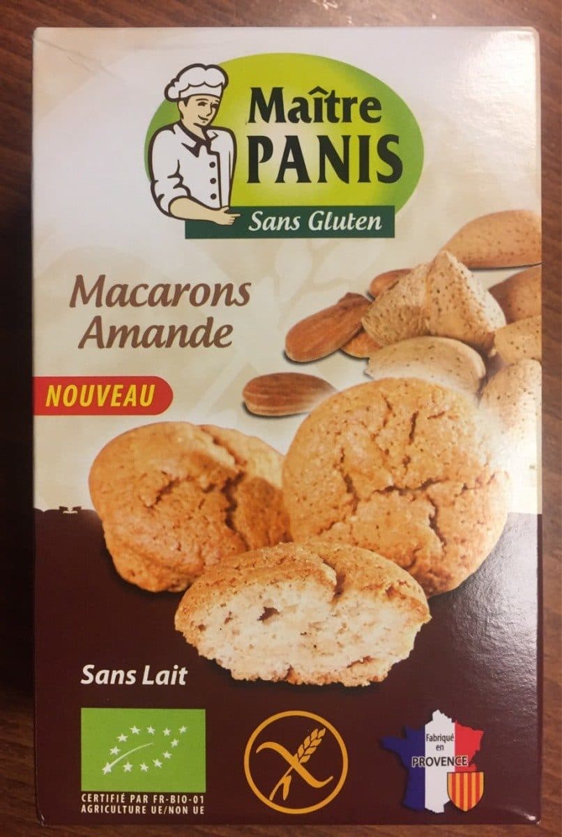 Open Food Facts Macarons amande packshot