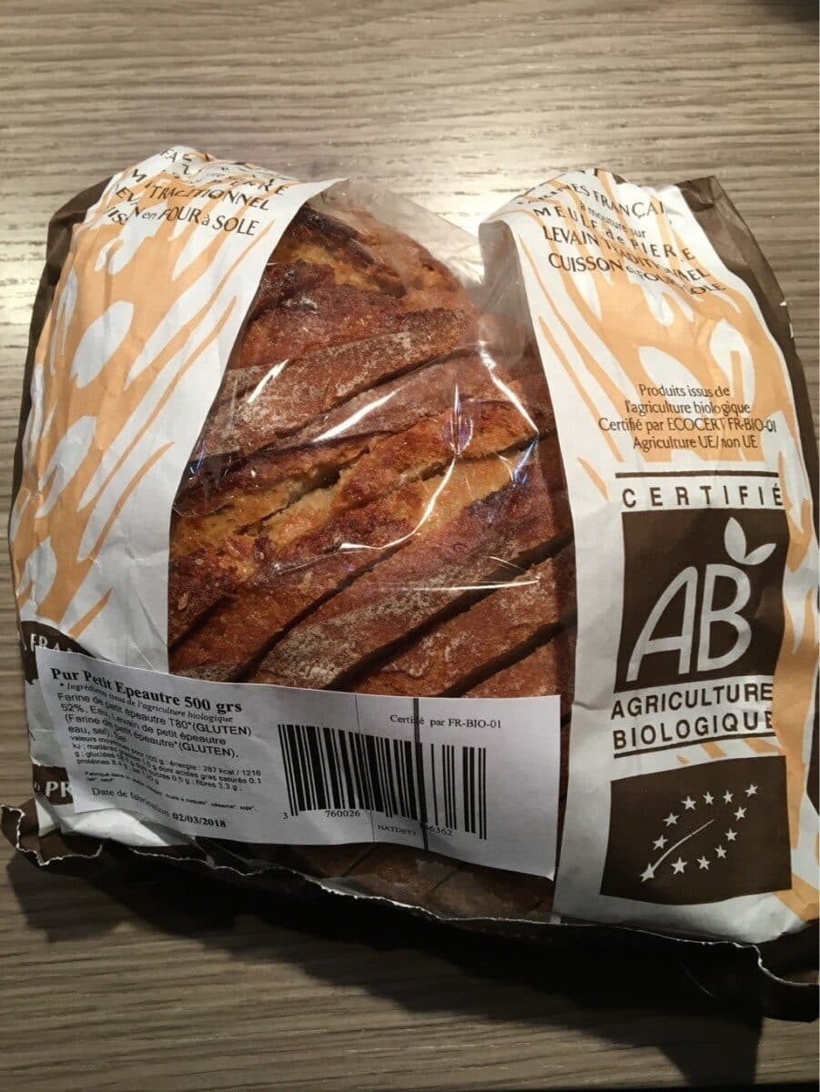 Open Food Facts Pain Pur petit épeautre packshot