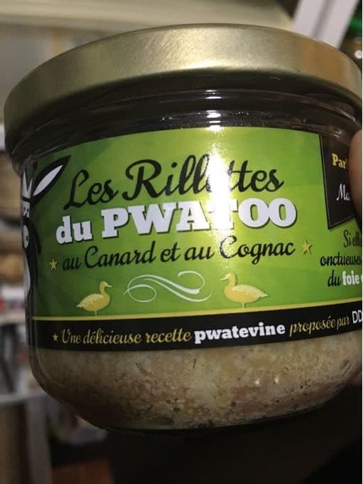 DDduPWATOO Les Rillettes Du Pwatoo Au Canard Et Au Cognac packshot