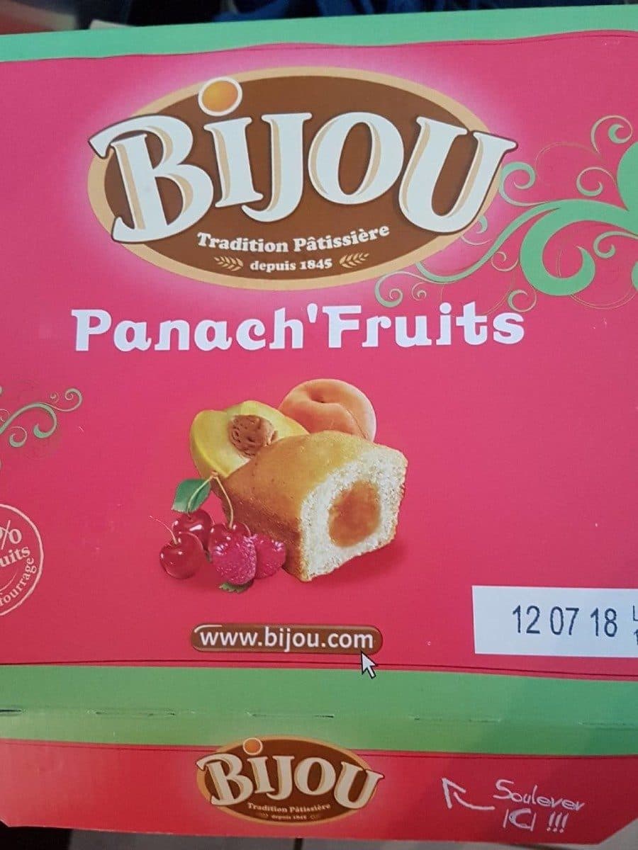 Open Food Facts Madeleine bijou abricot packshot