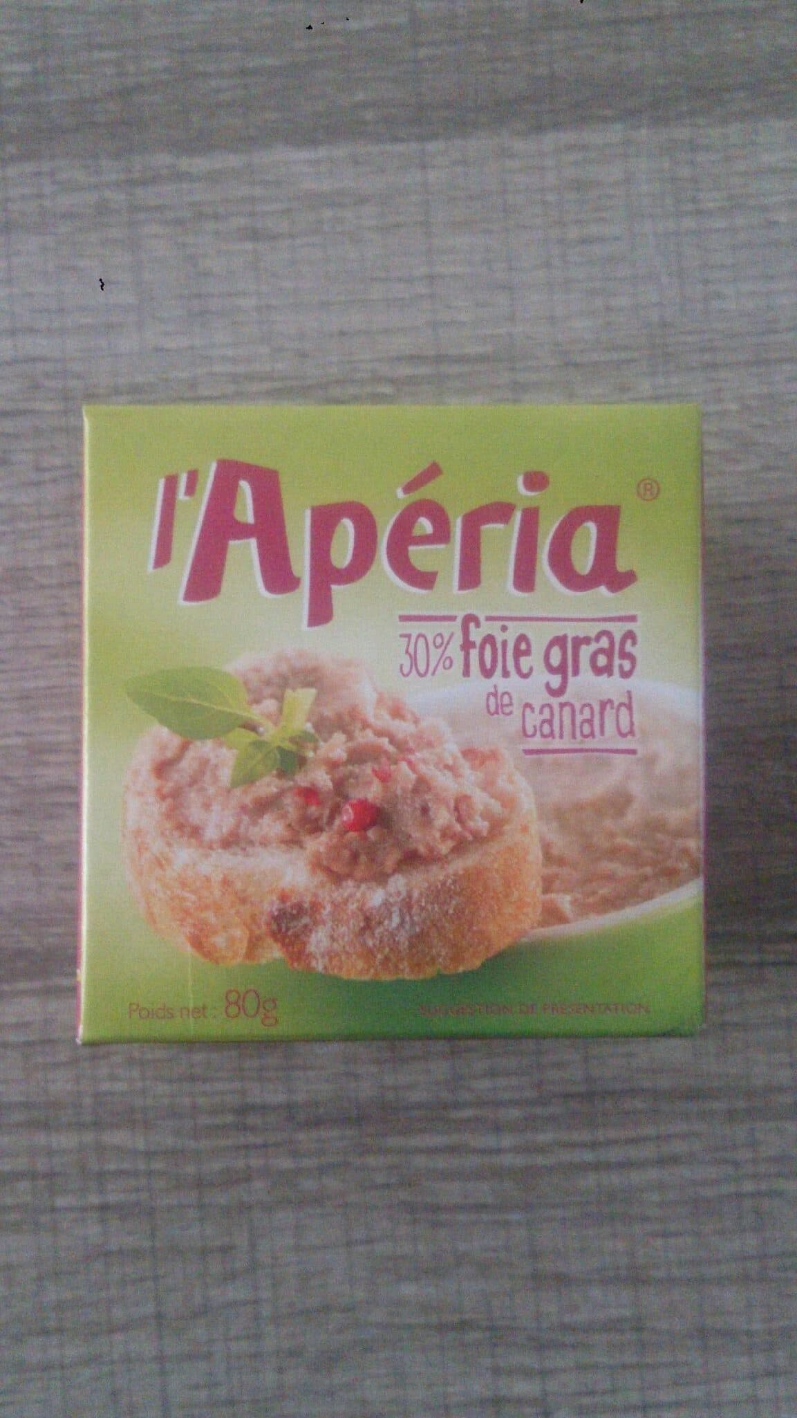 Open Food Facts APERIA packshot
