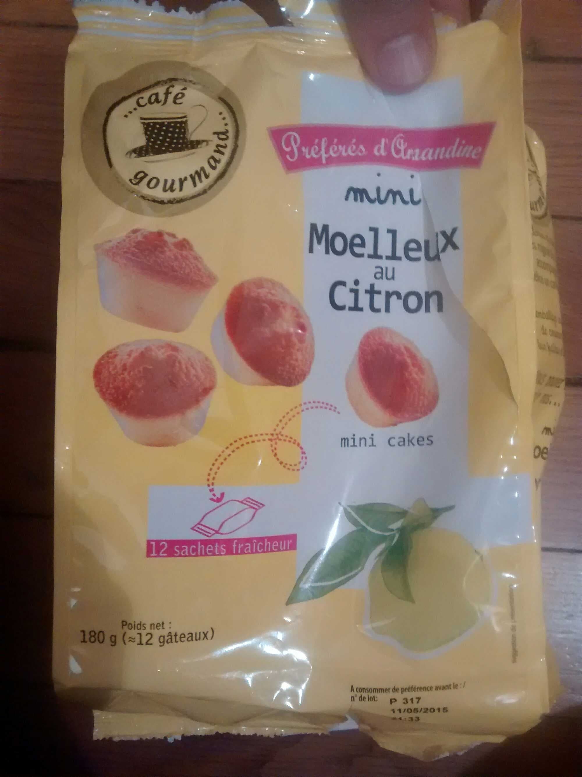 Préférés d'Amandine Mini Moelleux au Citron packshot