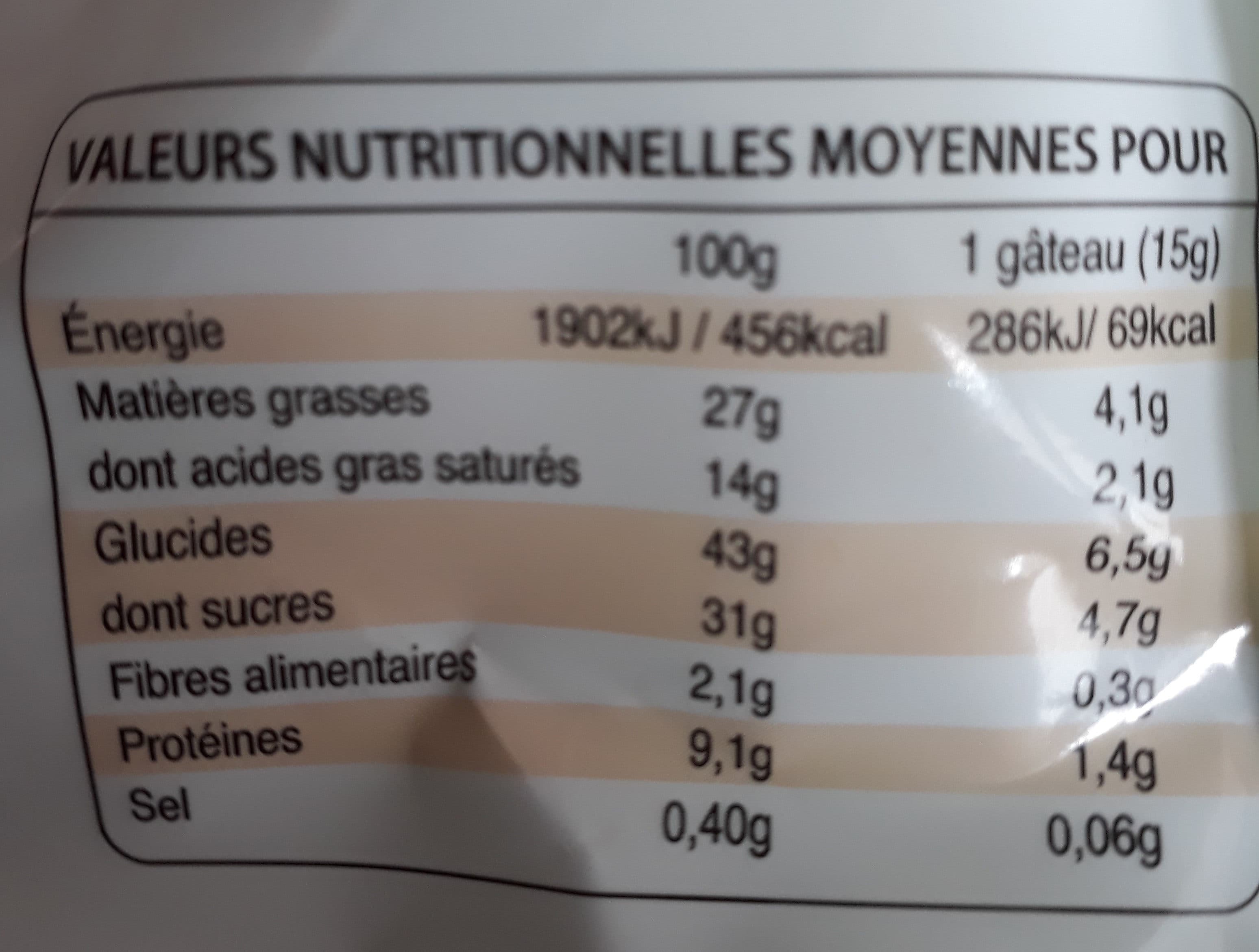 douceurs de notre enfance Mignardises au miel de Provence packshot
