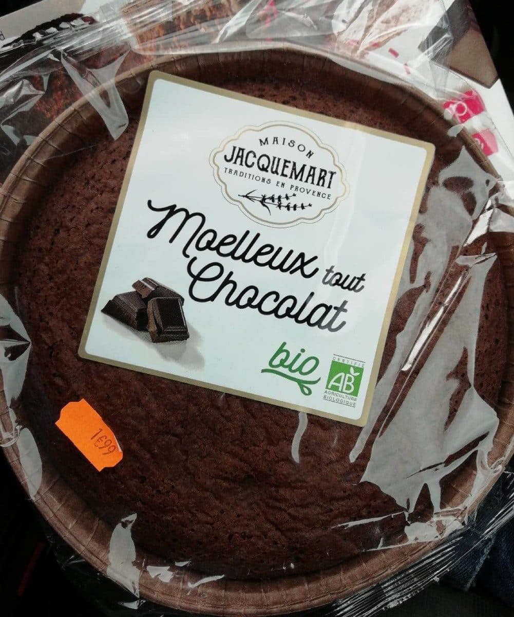 Open Food Facts Moelleux au chocolat bio packshot