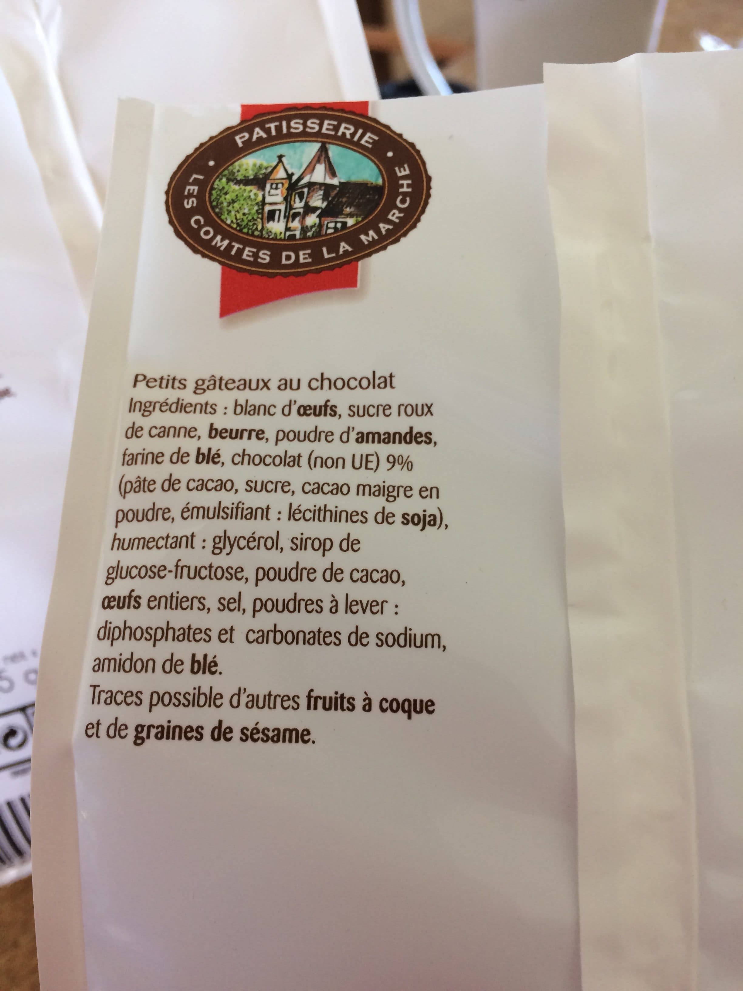 Les Comtes De La Marche Mini moelleux chocolat packshot