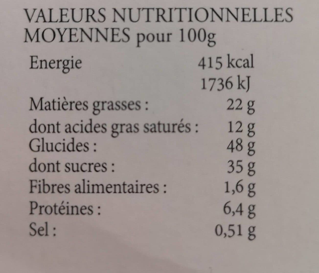 Les Comtes de la Marche Le moelleux aux noix packshot