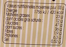 Pâtisserie Les Comtes de la Marche Moelleux aux noisettes packshot