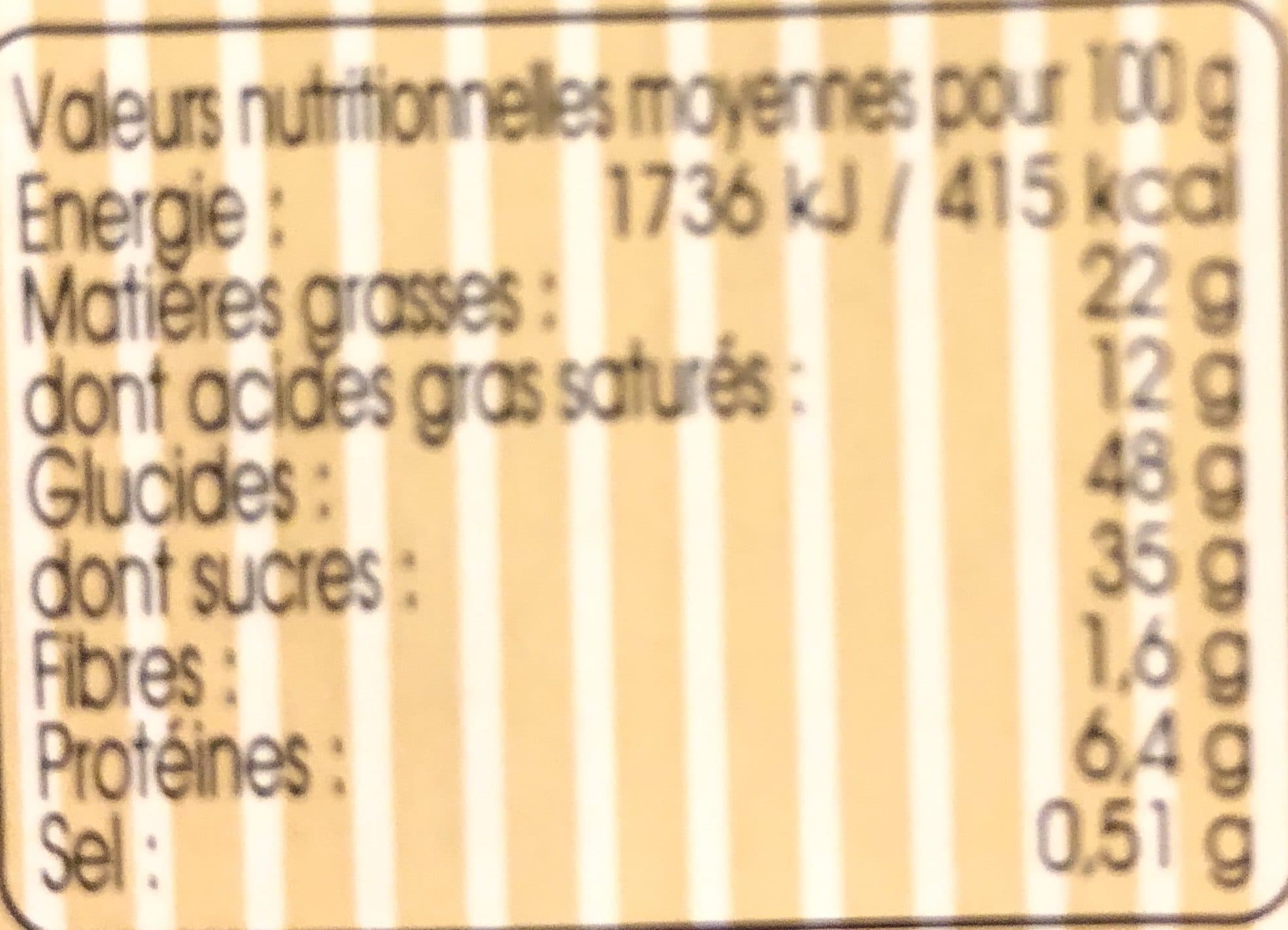 Patisserie Les Comtes De La Marche Gâteaux moelleux aux noix packshot