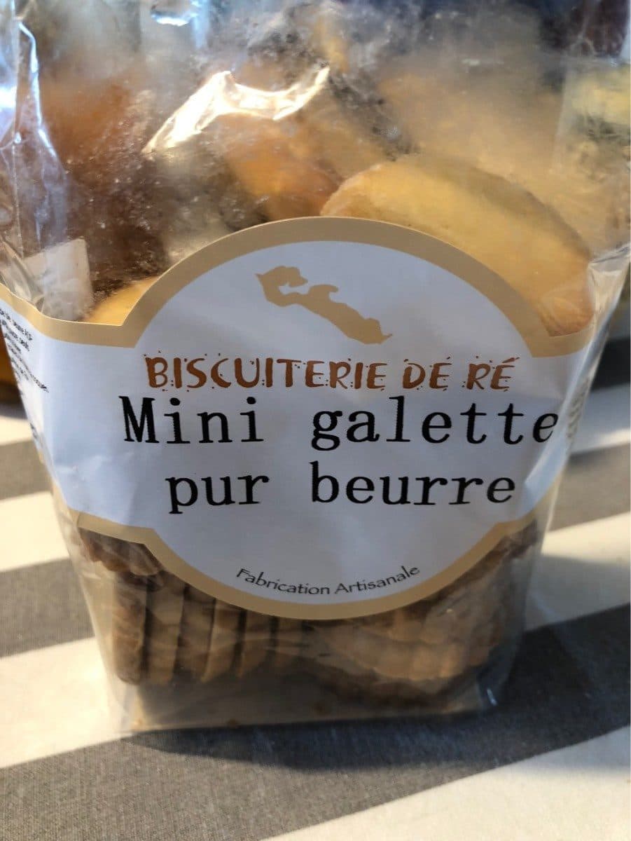 Biscuiterie de Ré Mini galette pur beurre packshot