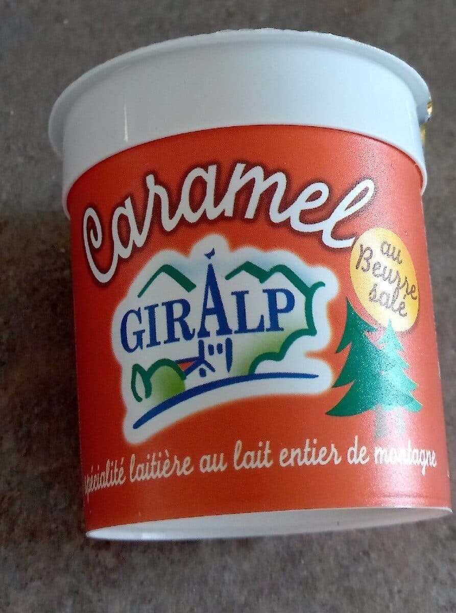 Giralp Lait emprésuré caramel packshot