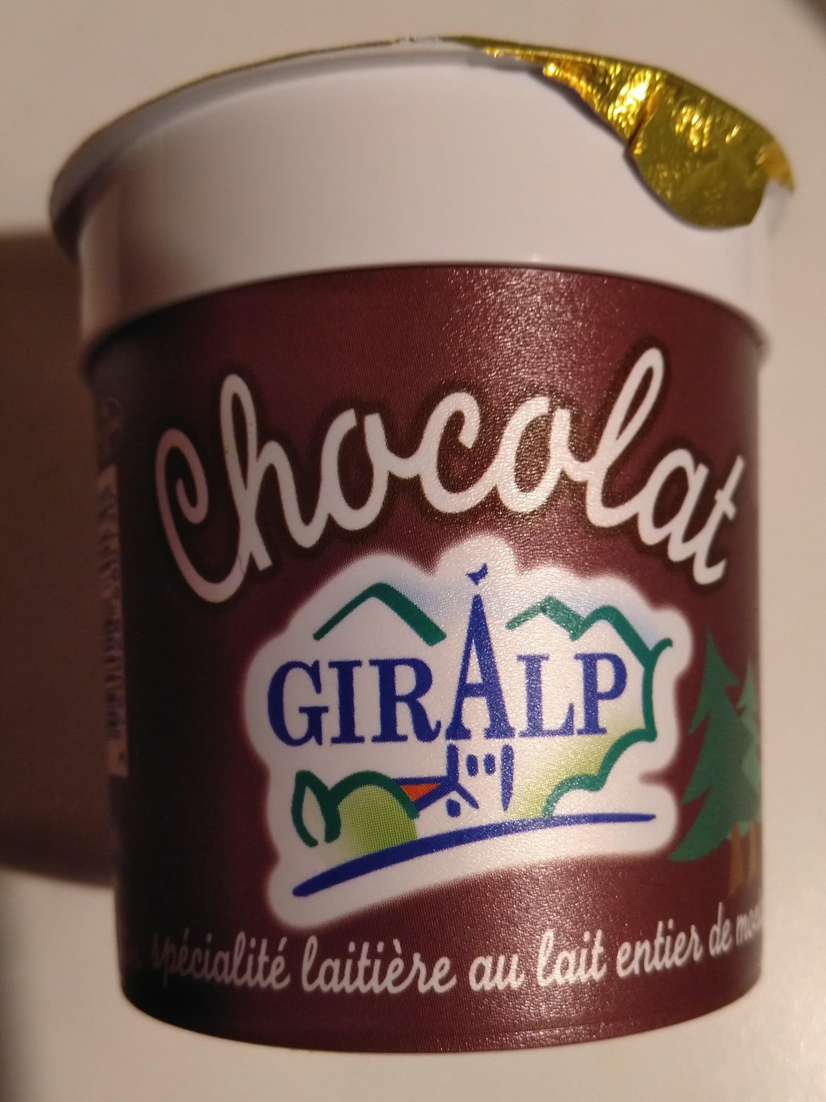 Giralp Giralp pot carton chocolat 4x125gr packshot