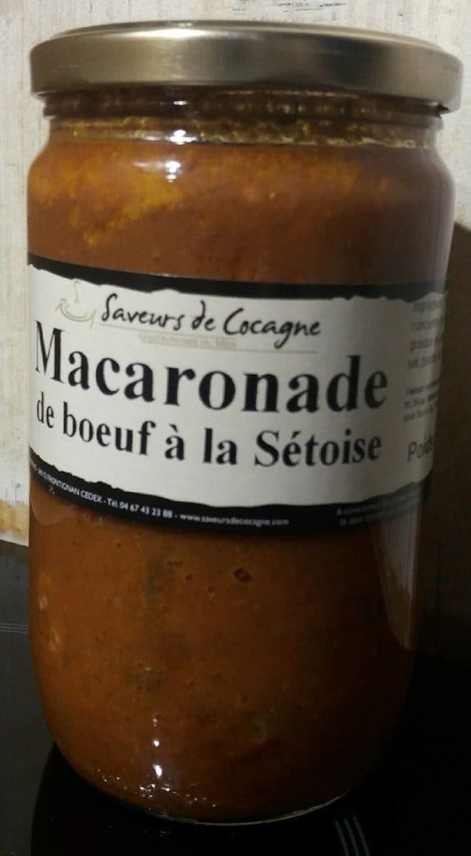 Open Food Facts Macaronnade de boeuf à la Sétoise packshot