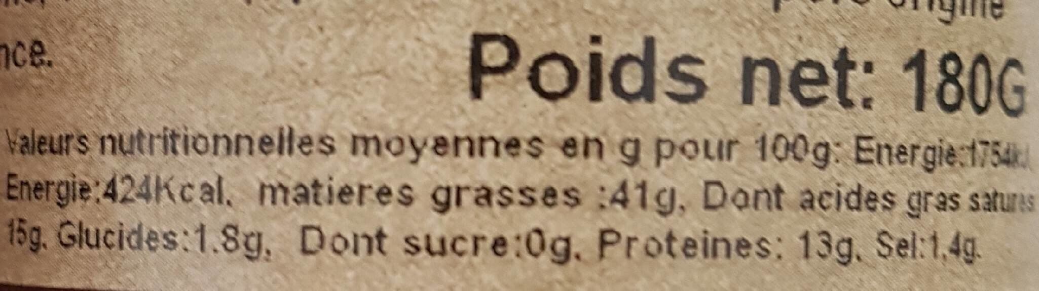 Open Food Facts Terrine campagnarde packshot