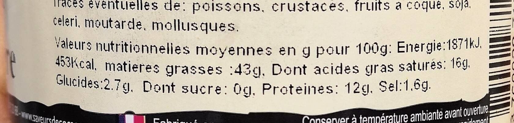 Saveurs de Cocagne Terrine forestière packshot