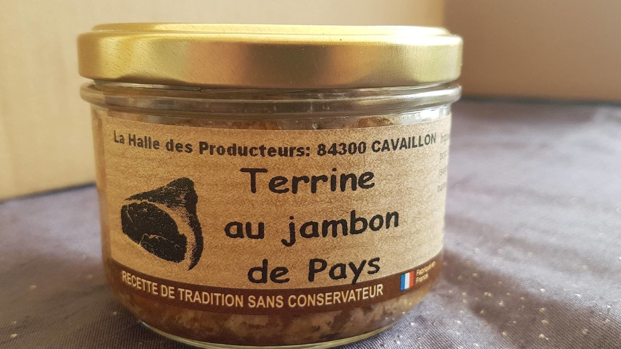 Open Food Facts Terrine de jambon de Pays sans conservateurs packshot