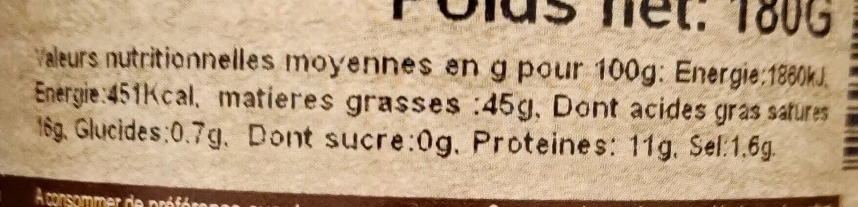 Open Food Facts Terrine au piment d'espelette packshot