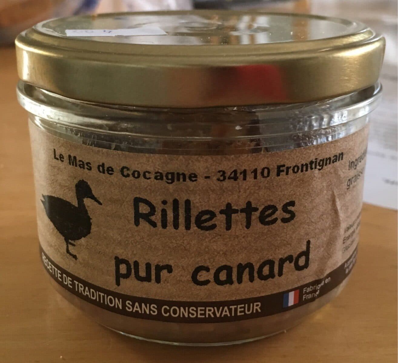 Open Food Facts Rillettes pur canard packshot