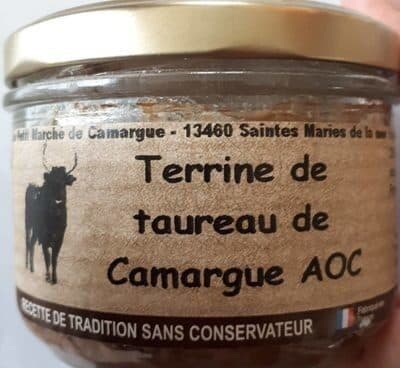 Le Petit Marché De Camargue Terrine de taureau de Camargue AOC packshot
