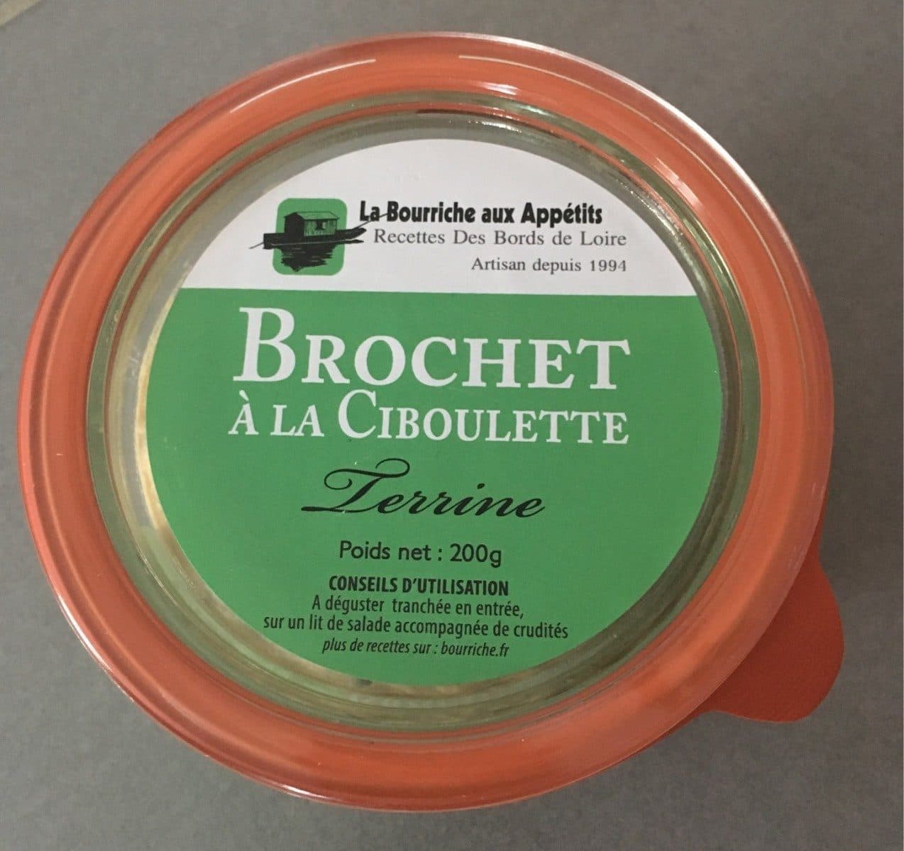 Open Food Facts Brochet à la ciboulette packshot