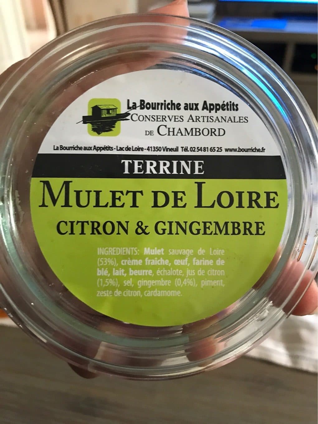 Bourriche Aux Appetits Terrine de mulet packshot