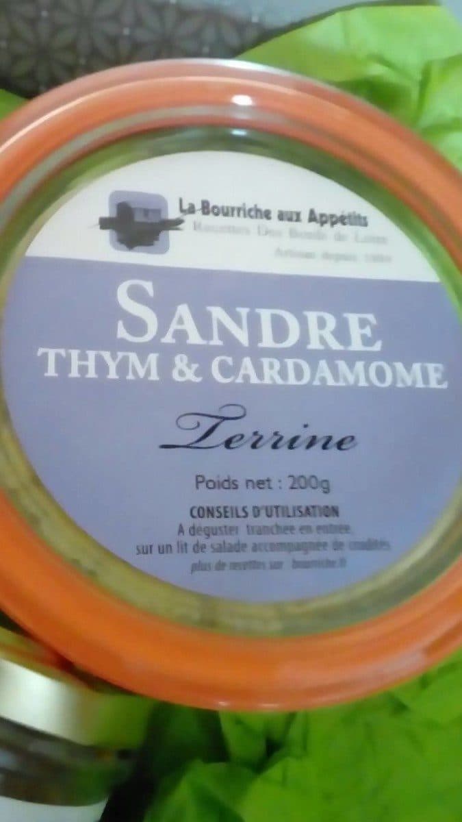 Open Food Facts Sandre brun cardamome packshot