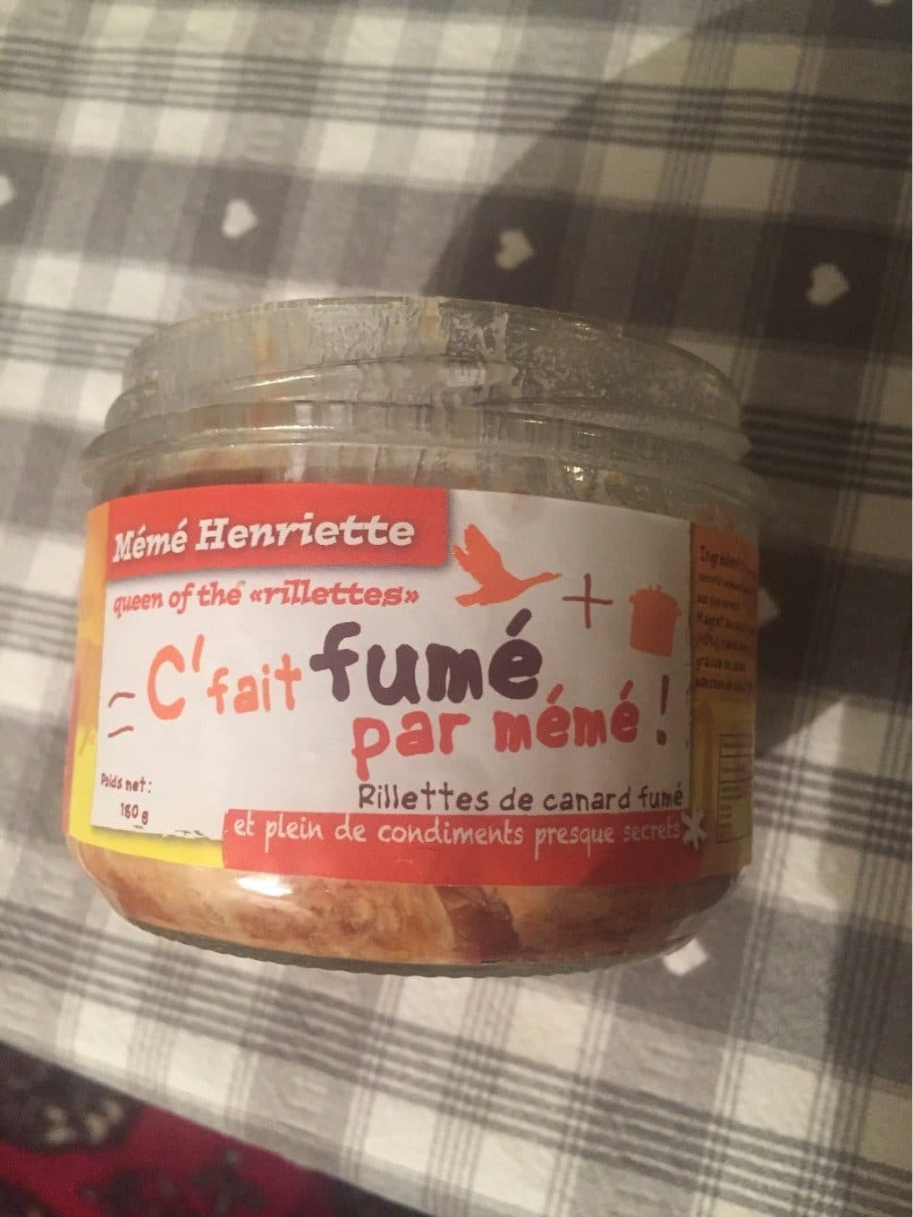 La Bourriche Aux Appetits Meme henriette packshot