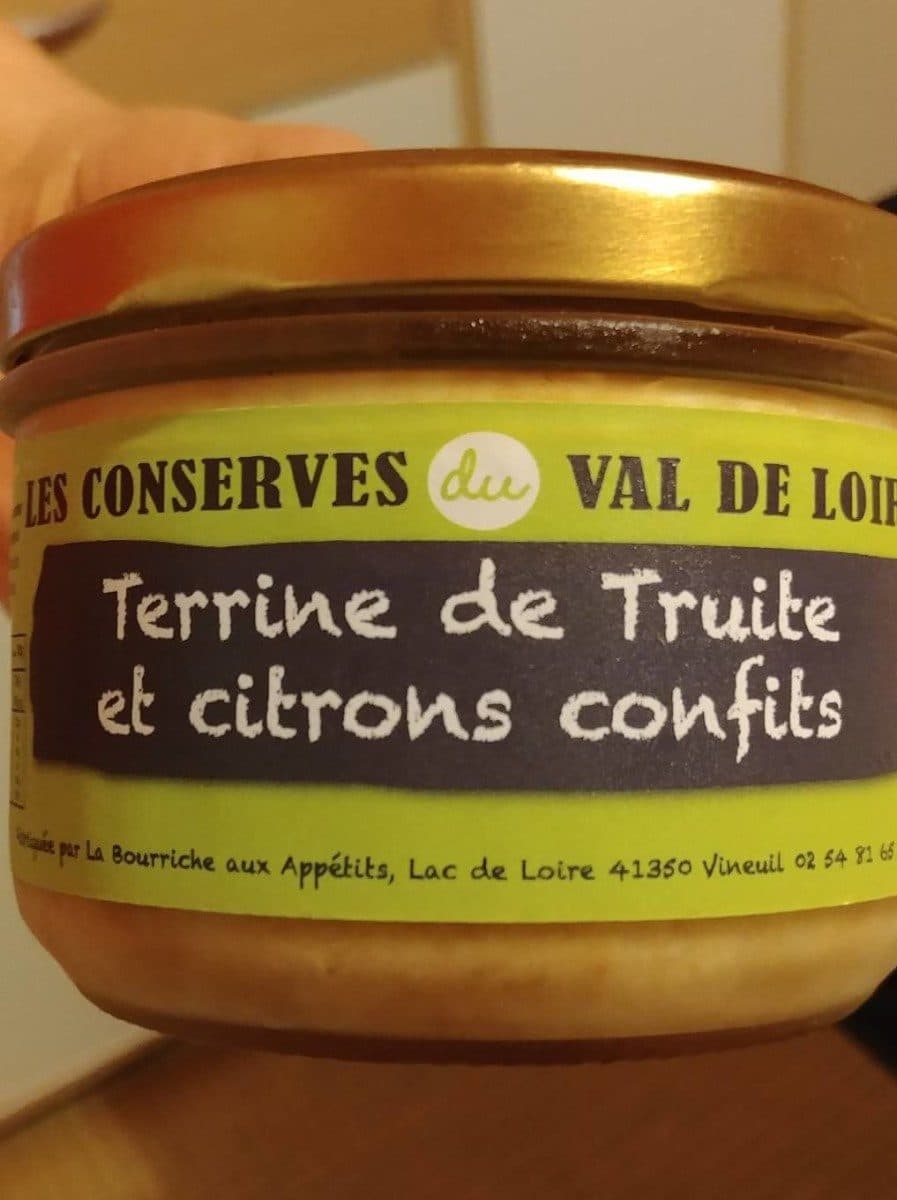 Open Food Facts Terrine de truite et citrons confits packshot