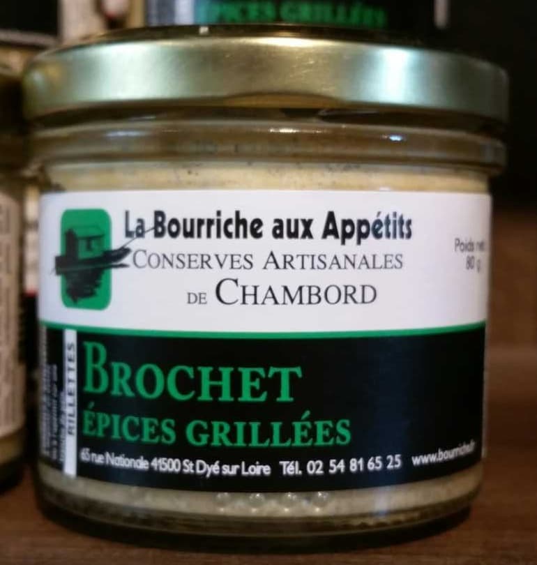 La Bourriche aux Appétits Rillettes Brochet épices grillées packshot
