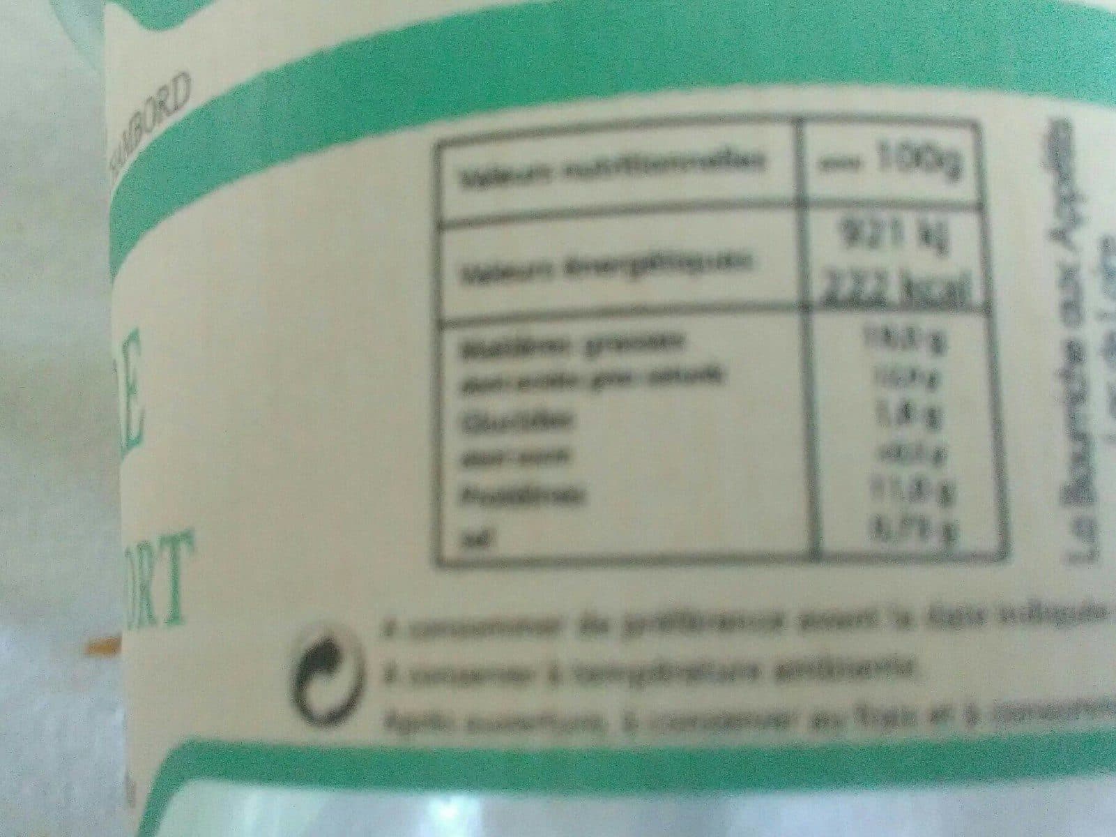 Open Food Facts Sandre au roquefort packshot