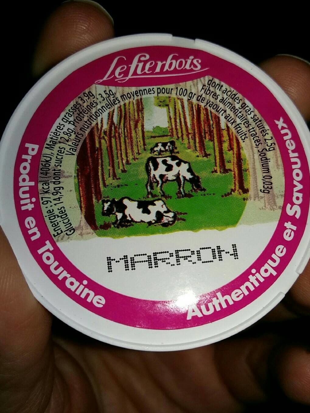 La Prioterie Le fierbois packshot