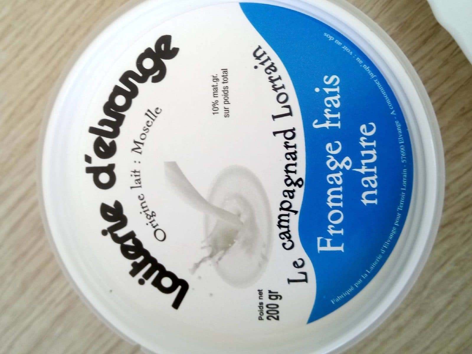 Open Food Facts Fromage frais nature packshot