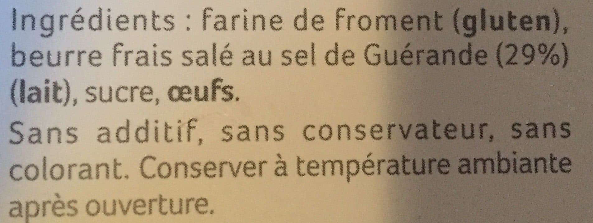 La Bien Nommée Galettes fines packshot