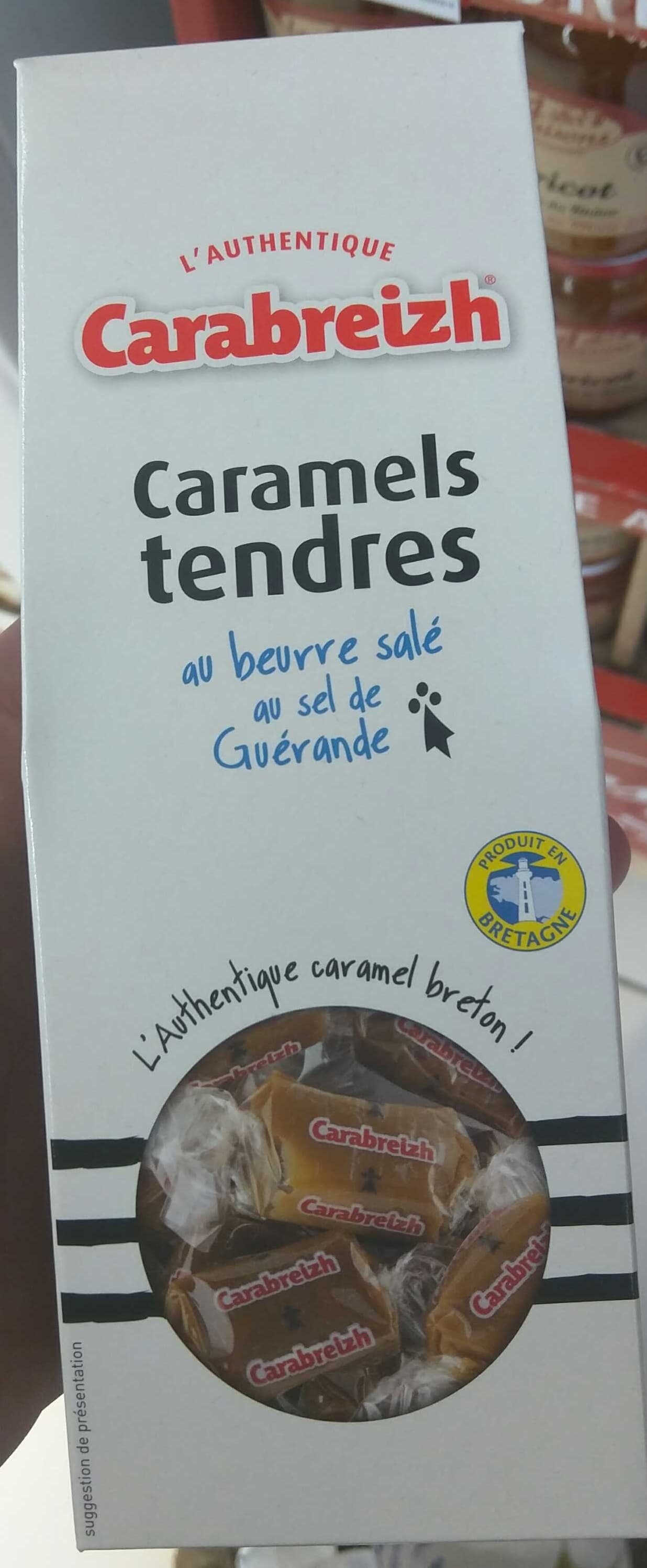 Carabreizh Caramels tendres au beurre salé au sel de Guérande packshot